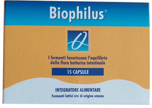 BIOPHILUS 15 CAPSULE - FARMAPRIME