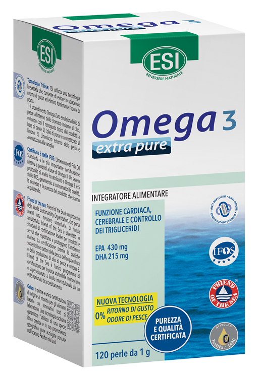 ESI OMEGA 3 EXTRA PURE 120 PERLE - FARMAPRIME