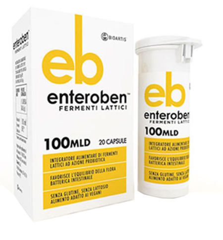 ENTEROBEN 100MLD 20 CAPSULE VEGETALI - FARMAPRIME
