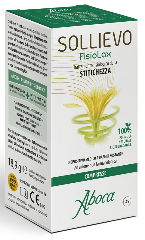 SOLLIEVO FISIOLAX 45 COMPRESSE - FARMAPRIME