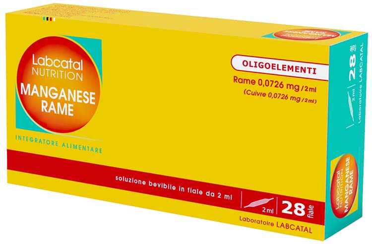 LABCATAL NUTRITION MANGANESE/RAME 28 FIALE 2 ML - FARMAPRIME