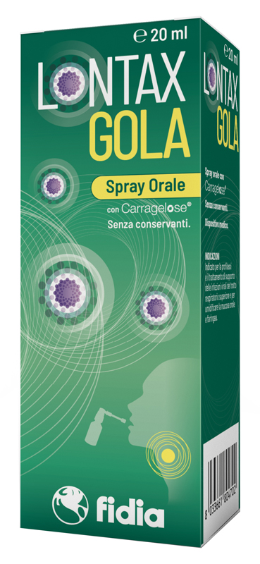 LONTAX GOLA SPRAY ORALE 20 ML - FARMAPRIME