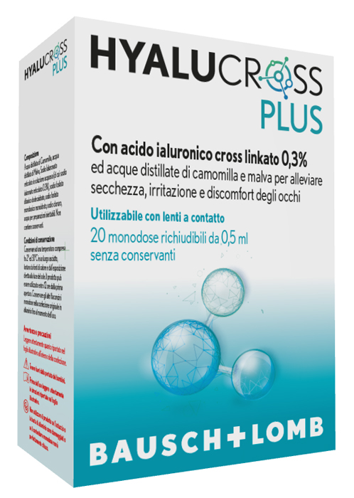 HYALUCROSS PLUS 20 FLACONCINI MONODOSE DA 0,5 ML - FARMAPRIME