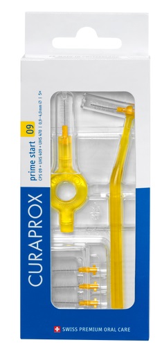 CURAPROX CPS 09 SCOVOLINO PRIME START 09 YELLOW 5 PEZZI - FARMAPRIME