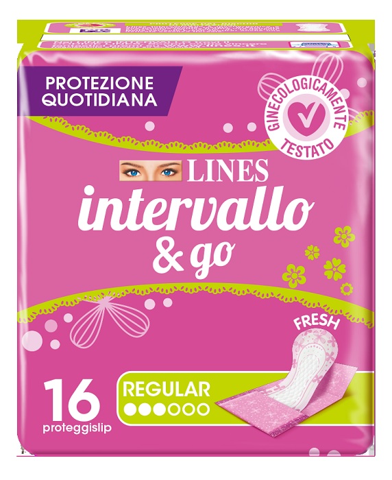 PROTEGGISLIP LINES INTERVALLO FRESH&GO RIPIEGATI 16 PEZZI - FARMAPRIME