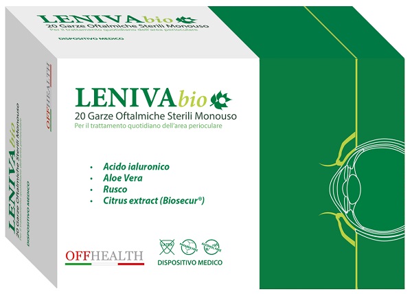 LENIVA BIOSECUR GARZE OFTALMICHE 20 PEZZI - FARMAPRIME