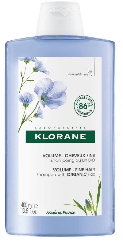 KLORANE SHAMPOO VOLUME FINE HAIR CON LINO 400 ML - FARMAPRIME