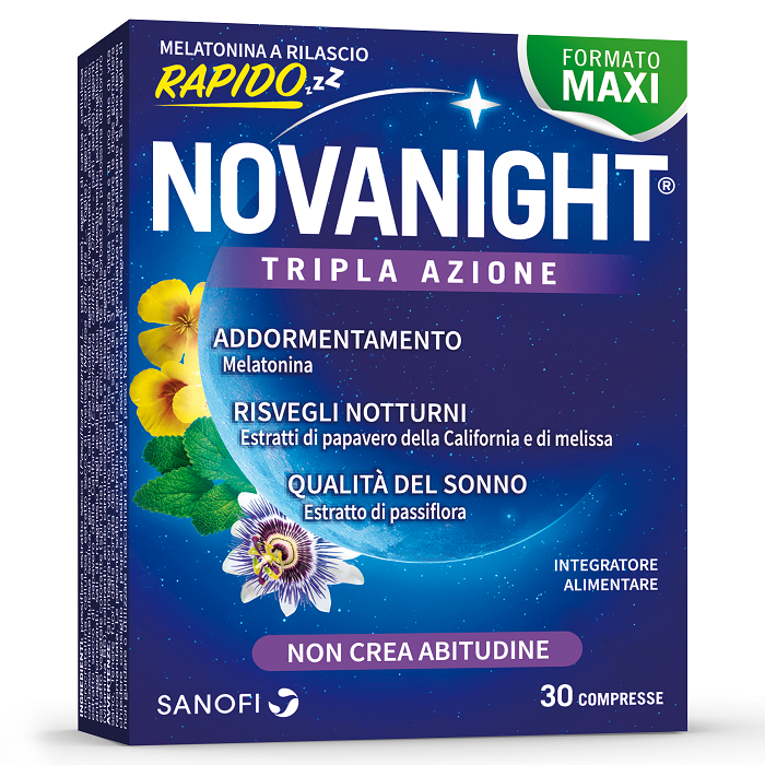 NOVANIGHT 30 COMPRESSE RILASCIO RADIDO NEW - FARMAPRIME