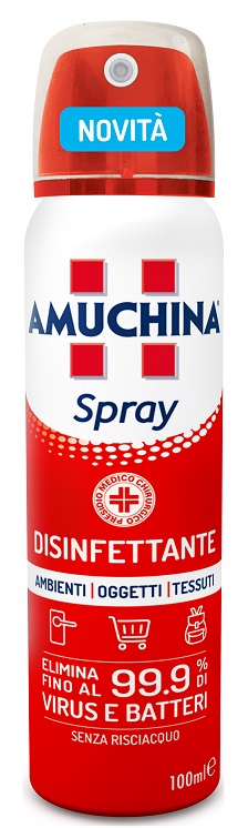 AMUCHINA SPRAY AMBIENTI OGGETTI TESSUTI 100 ML - FARMAPRIME