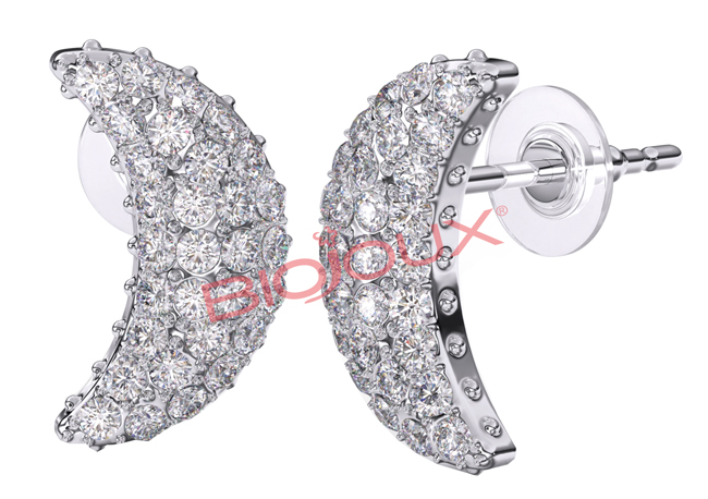 BJT259 ORECCHINO CRESCENT MOON 12 MM - FARMAPRIME
