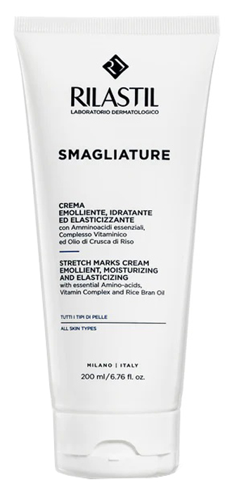 RILASTIL SMAGLIATURE CREMA EMOLLIENTE IDRATANTE ED ELASTICIZZANTE 200 ML - FARMAPRIME