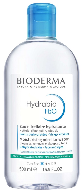 HYDRABIO H2O SOLUZIONE MICELLARE STRUCCANTE IDRATANTE 500 ML - FARMAPRIME