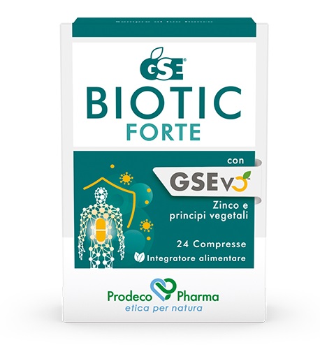 GSE BIOTIC FORTE 24 COMPRESSE - FARMAPRIME