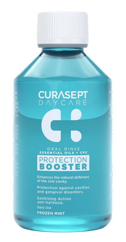 CURASEPT DAYCARE COLLUTORIO PROTECTION BOOSTER FROZEN MINT 500 ML - FARMAPRIME