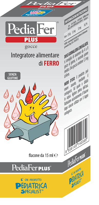 PEDIAFER PLUS GOCCE 15 ML - FARMAPRIME