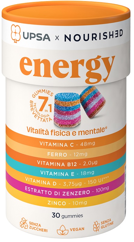 UPSA X NOURISHED ENERGY 30 GUMMIES - FARMAPRIME