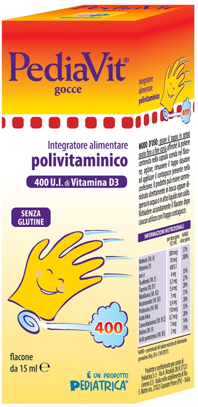 PEDIAVIT GOCCE 15 ML - FARMAPRIME