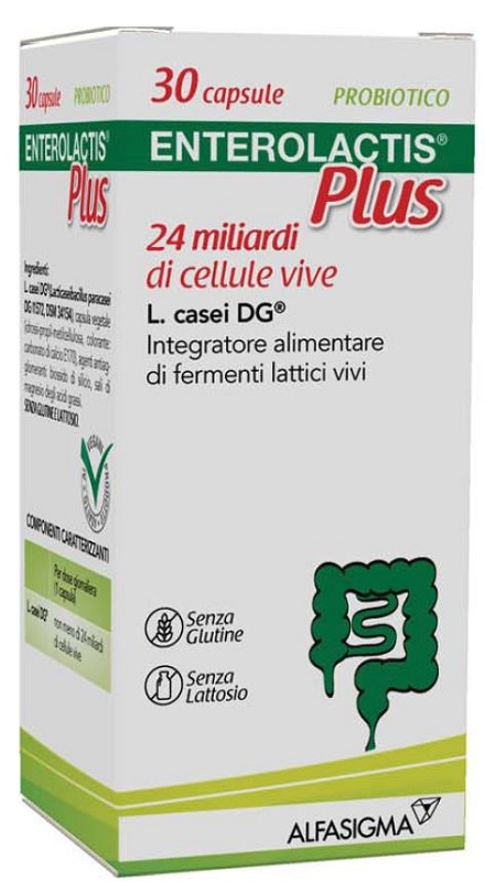 ENTEROLACTIS PLUS 30 CAPSULE - FARMAPRIME