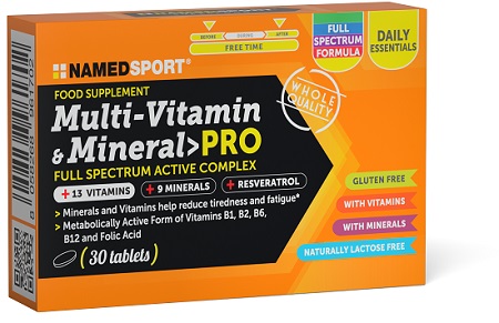 MULTI-VITAMIN&MINERAL PRO 30 COMPRESSE - FARMAPRIME