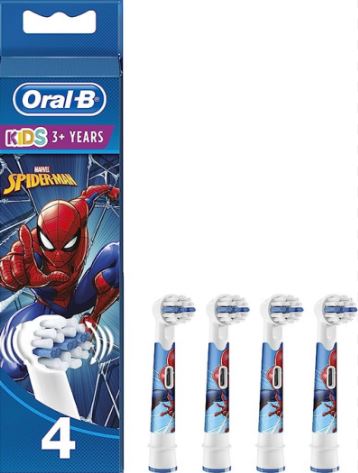 ORALB POWER REFILL EB10 SPIDERMAN 4 PEZZI - FARMAPRIME