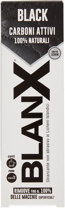 BLANX BLACK CARBONE DENTIFRICIO 75 ML - FARMAPRIME