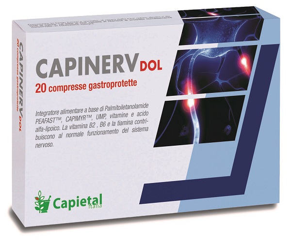 CAPINERV DOL 20 COMPRESSE GASTROPROTETTE - FARMAPRIME