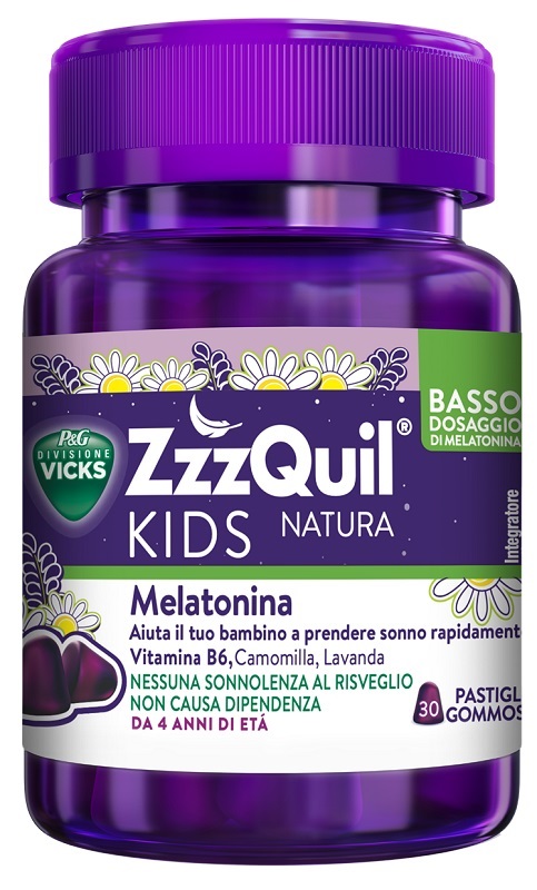 VICKS ZZZQUIL KIDS NATURA 30 PASTIGLIE GOMMOSE - FARMAPRIME
