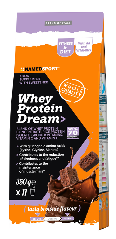 WHEY PROTEIN DREAM TASTY BROWNIE 350 G - FARMAPRIME