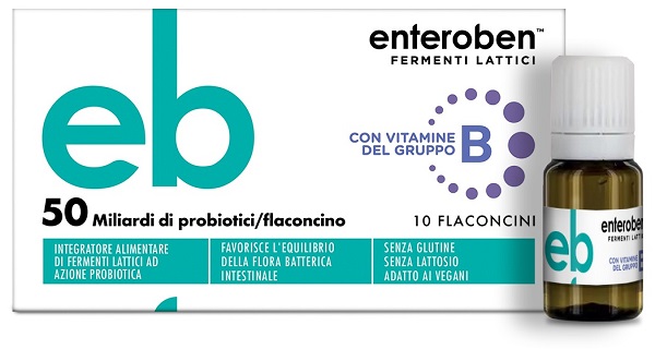 ENTEROBEN 50MLD 10 FLACONCINI DA 10 ML - FARMAPRIME