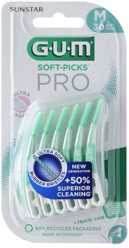 GUM SOFT PICK PRO MEDIUM 30 PEZZI - FARMAPRIME