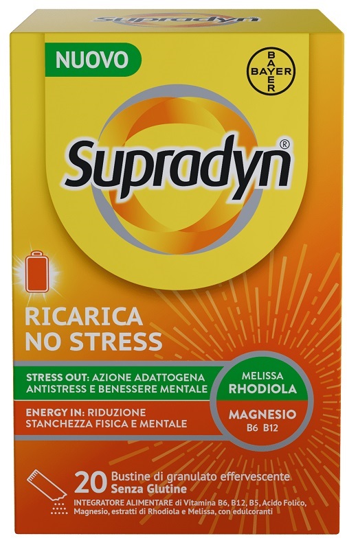 SUPRADYN RICARICA NO STRESS 20 BUSTINE - FARMAPRIME