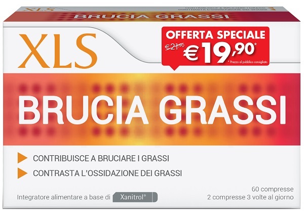 XLS BRUCIA GRASSI 60 COMPRESSE TAGLIO PREZZO - FARMAPRIME