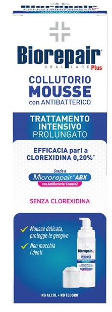 BIOREPAIR PLUS COLLUTORIO MOUSSE ANTIBATTERICO 200 ML - FARMAPRIME