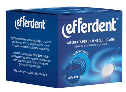 EFFERDENT VASCHETTA PORTAPROTESI - FARMAPRIME