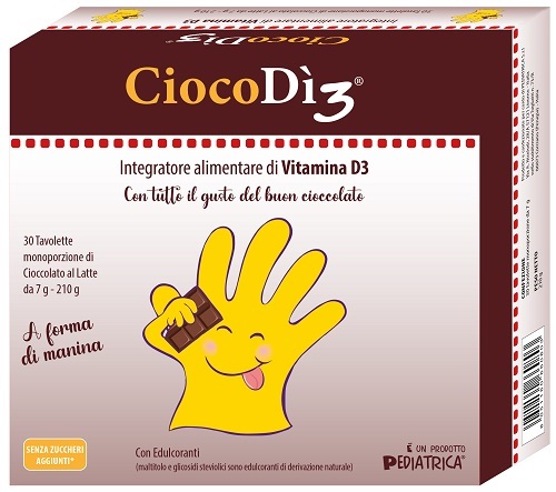 CIOCODI3 30 TAVOLETTE DI CIOCCOLATO - FARMAPRIME