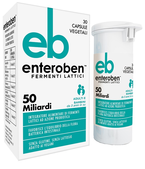 ENTEROBEN 50MLD 30 CAPSULE VEGETALI - FARMAPRIME