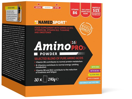 AMINO 16 PRO POWDER 30 BUSTINE - FARMAPRIME