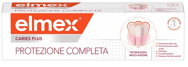ELMEX DENTIFRICIO CARIES PLUS PROTEZIONE COMPLETA 75 ML - FARMAPRIME