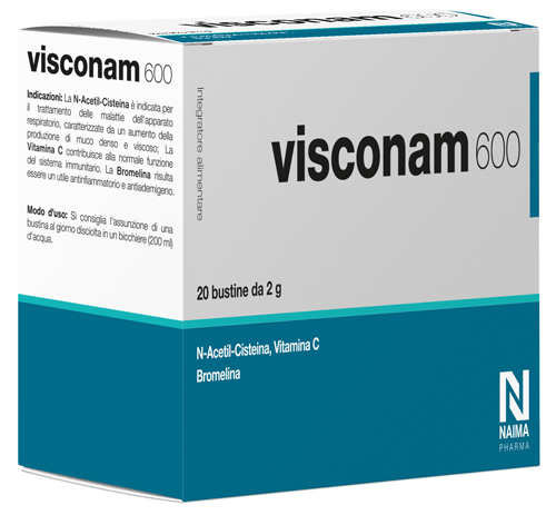 VISCONAM 600 20 BUSTINE - FARMAPRIME